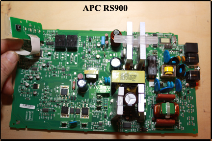 APC RS900 - Circuit board removed from enclosure.