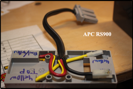 APC RS900 Battery Wiring Harness.