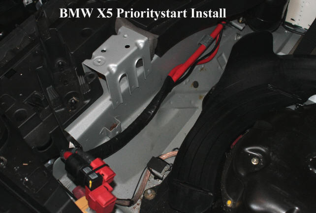 Install PriorityStart Pro into BMW X5.