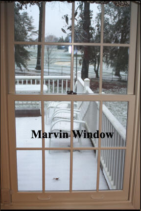 Marvin Wood Double Hung Window