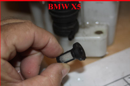 BMW X5 - Washer Fluid Pump Grommets.