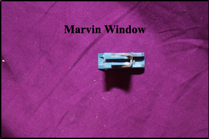 Marvin Wood Windows - Shows Sash Tube Catch without Elastic