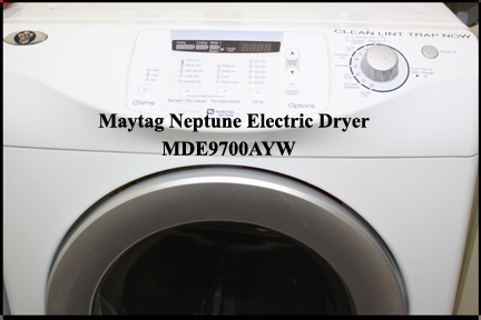 Maytag Neptune Electric Clothes Dryer - Front