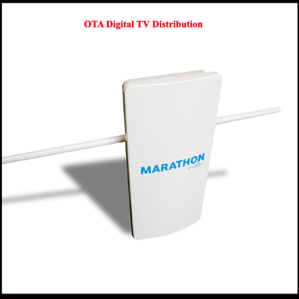 Example of HDTV Antenna with built-in amplifier