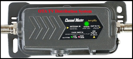 Example of HDTV antenna amplifier.