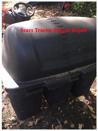 Sears 3 Bagger Grass Catcher Cover Repair