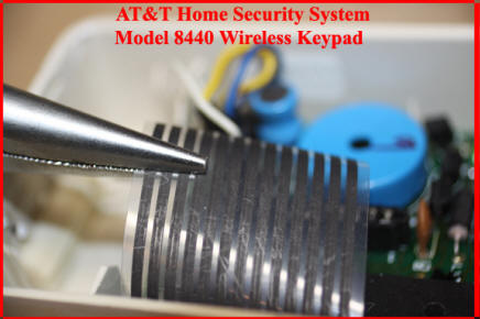 AT&T Home Security System - Wireless Keypad, numeric keypad ribbon cable