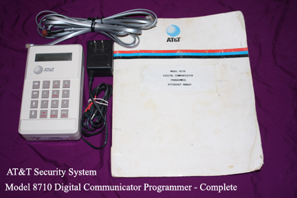 AT&T Security System - Model 8710 Digital Communicator Programmer - Complete