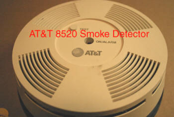 AT&T Home Security System - Model 8520 Smoke Alarm-Detector