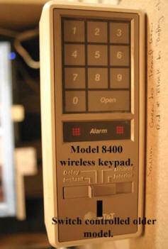 AT&T Home Security System - Model 8400 Wireless Keypad