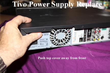 Tivo - How to: Remove and Reinstall Top Cover