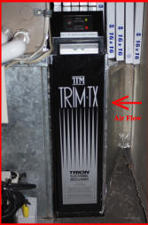 Trion Model TRIM-T Electrostatic Air Cleaner Installed
